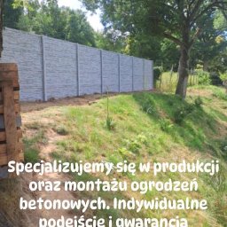 Ogrodzenia betonowe Żmigród 2