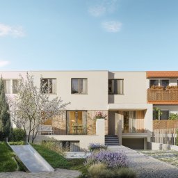 Projekt przebudowy domu jednorodzinnego w zabudowie szeregowej.