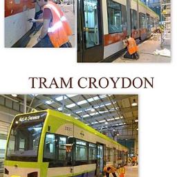 zmiana kolorów na tramwajach londyńskich .