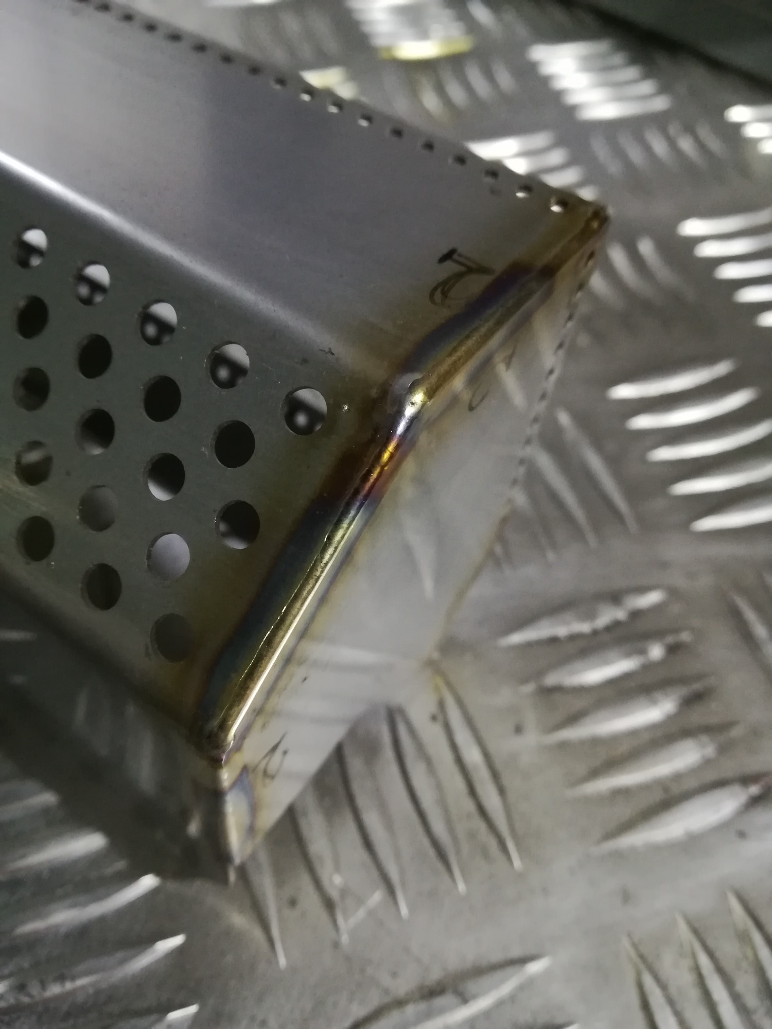 Spawanie stali nierdzewnej 0,6 mm