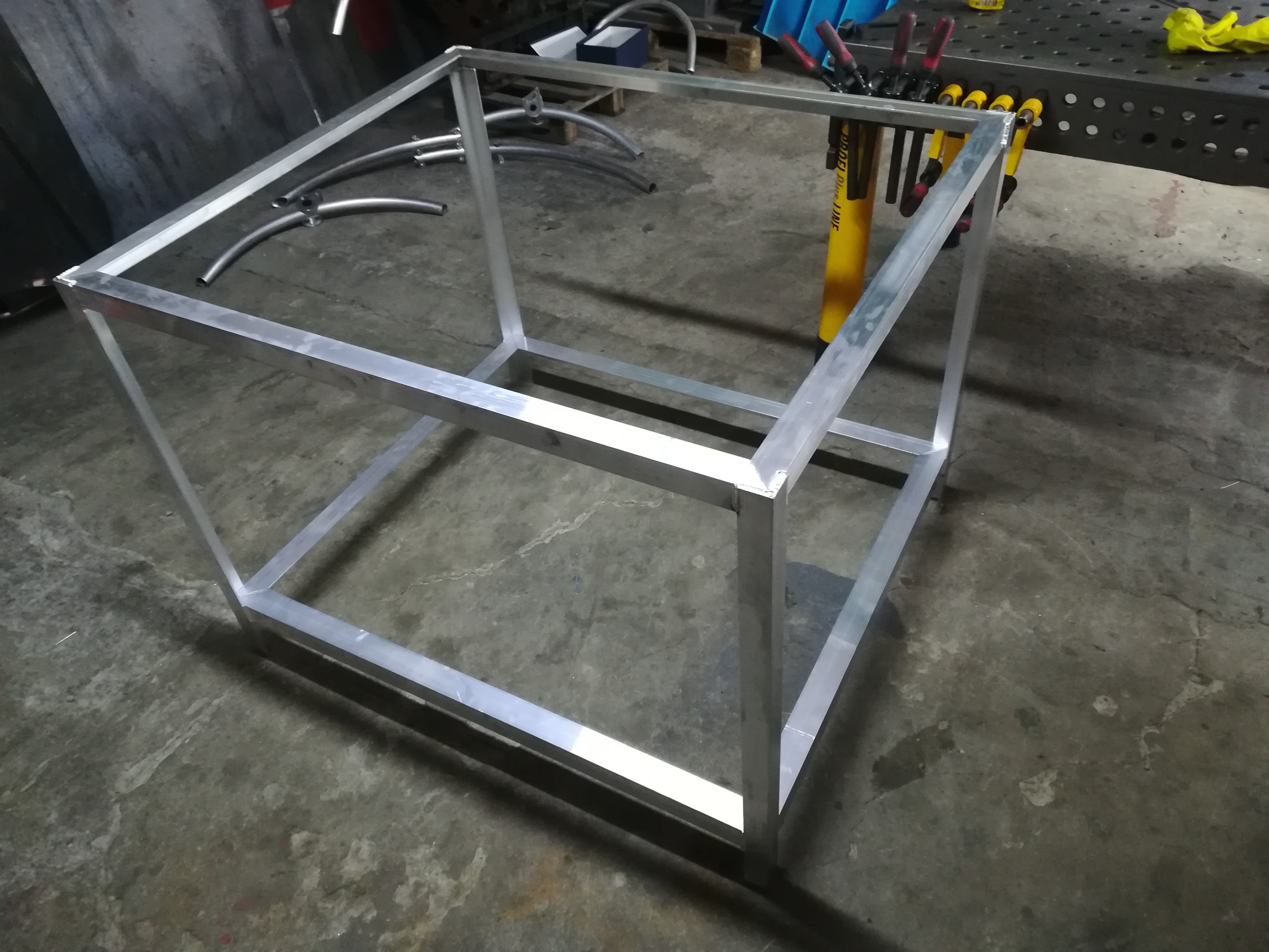 Rama stołu aluminiowa