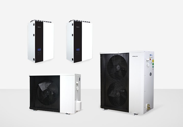 Pompy ciepła, pompy do grzania wody basenowej renomowanych firm Hewalex, Auer