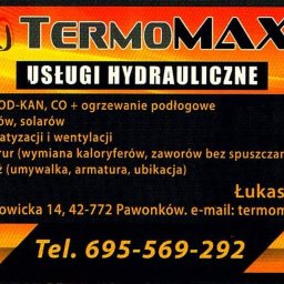 Termomax - Sieci Wod-kan Pawonk&oacute;w