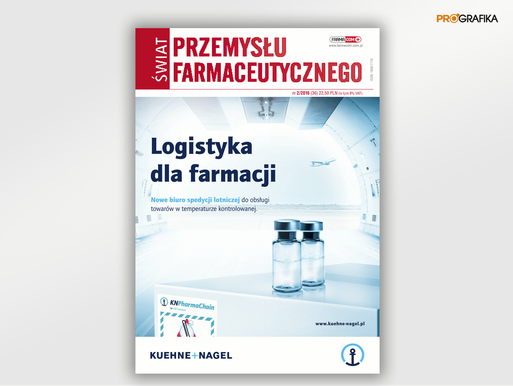DTP. Skład publikacji. Świat Przemysłu Farmaceutycznego. Prografika