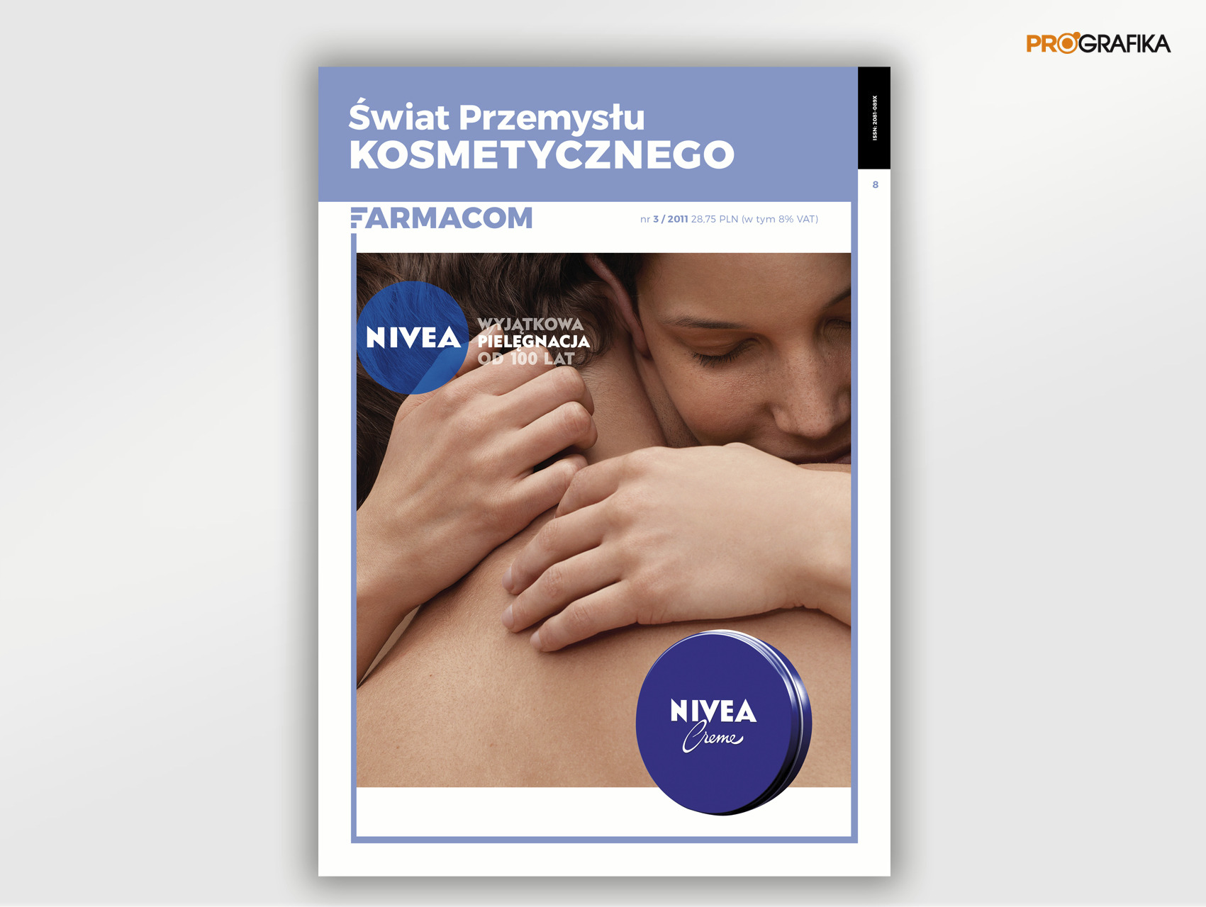 DTP. Skład publikacji. Świat Przemysłu Kosmetycznego. Prografika