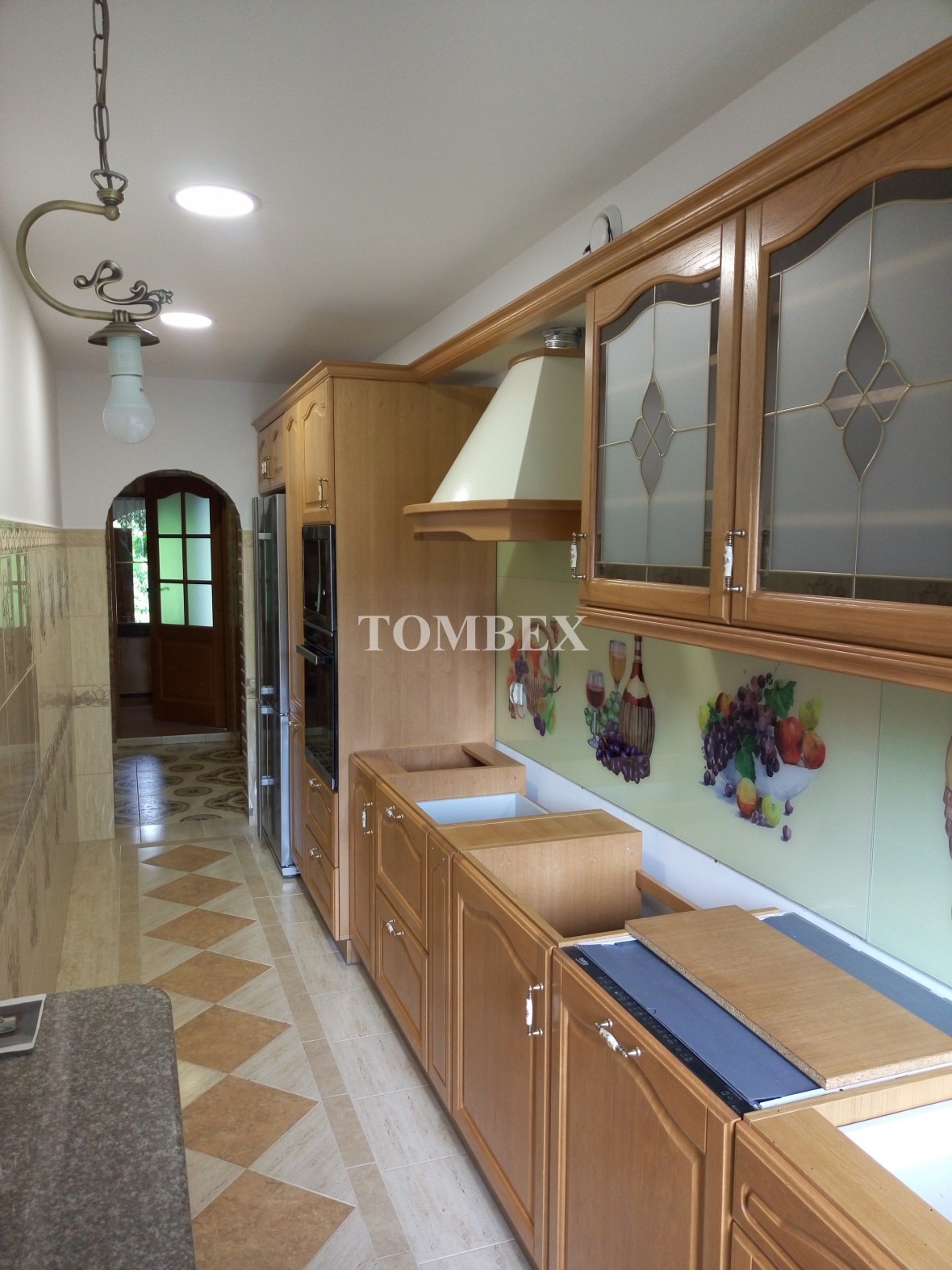 Kuchnia drewniana retro