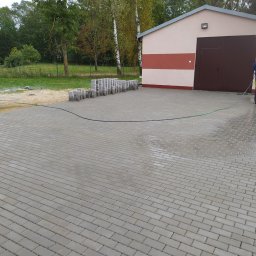 Układanie kostki brukowej Biała 4