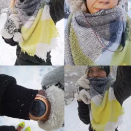 Coś, co kocham - aktywność. Tutaj kila ujęć w bieganiu przy -20 stopniach Celsjusza :)