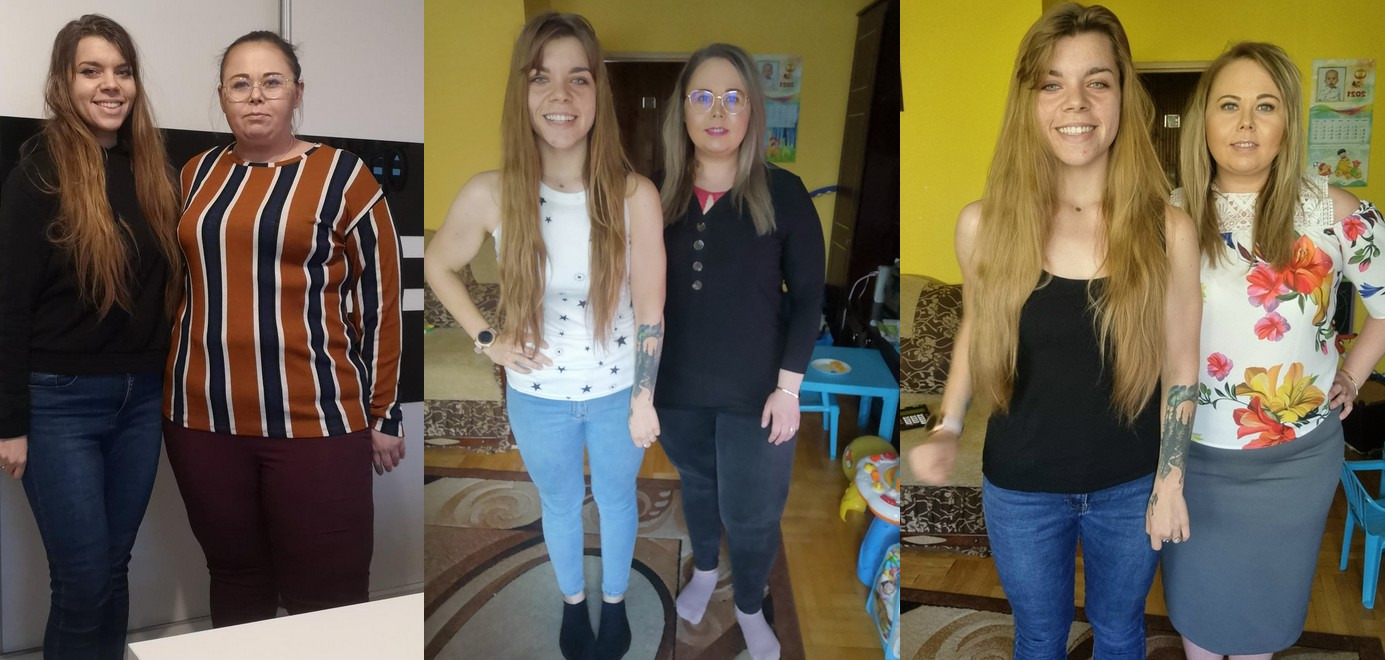 Wspólne zdjęcie z Podopieczną A.