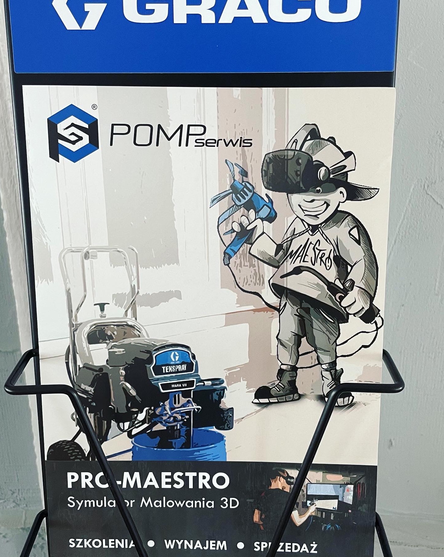 Szkolenie z malowania natryskowego PRO-MAESTRO w Pomp Serwis Gdynia.
