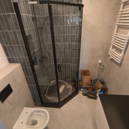 Remont łazienki Limanowa 1