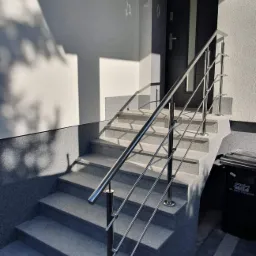 Balustrady, poręcze, stal nerdzewna