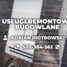 Usługi remontowo-budowlane Adrian Piotrowski - Projekty Łazienek Wyszki