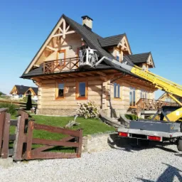 Malowanie domów drewnianych