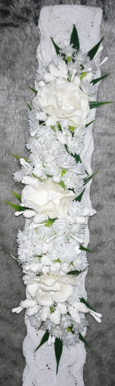 ozdoby komunijne i ślubne robione ręcznie.