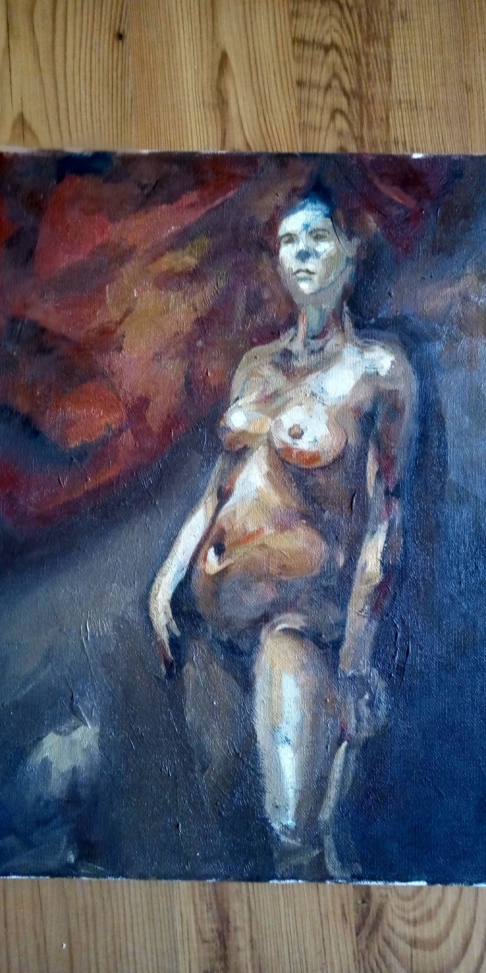 Marek Kossowski-akryl na płótnie.