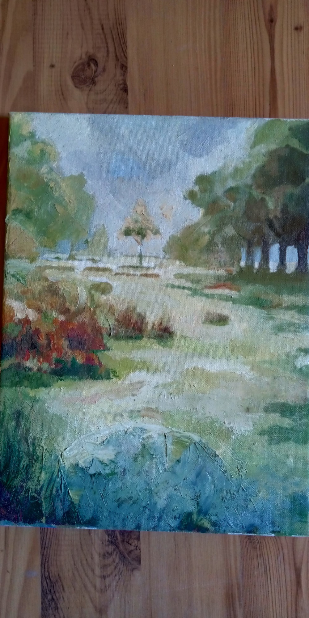 akryl na płótnie- Marek Kossowski.