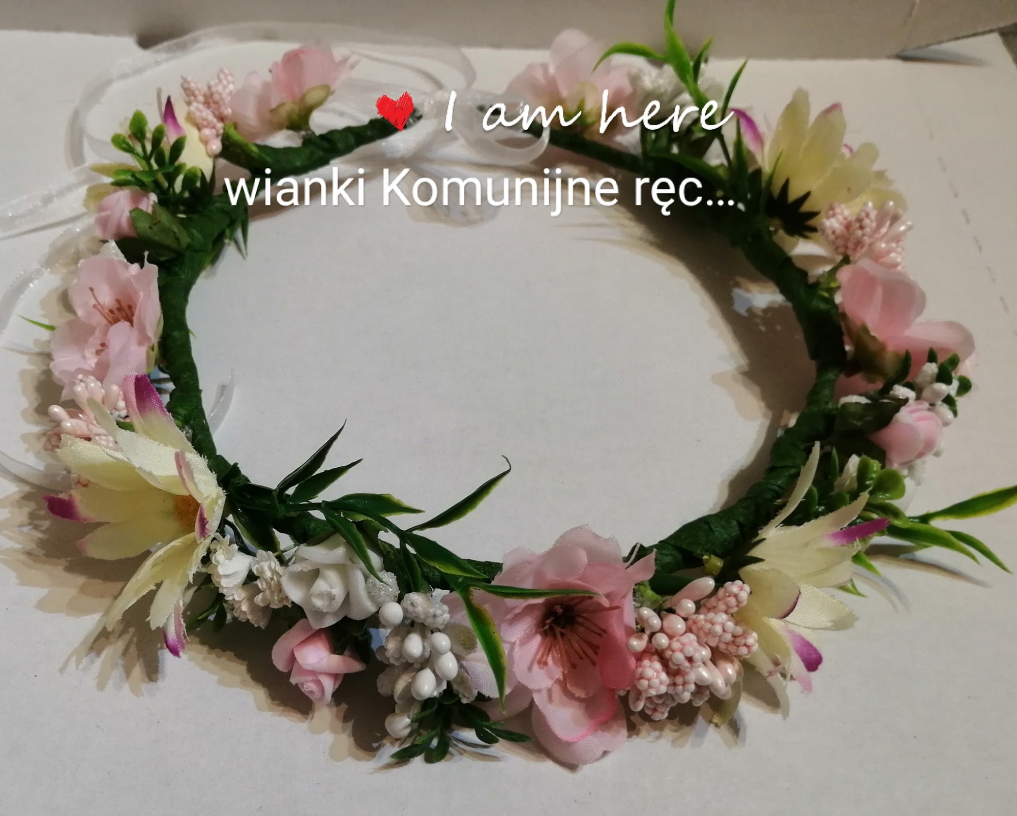 Wianki robione ręcznie.