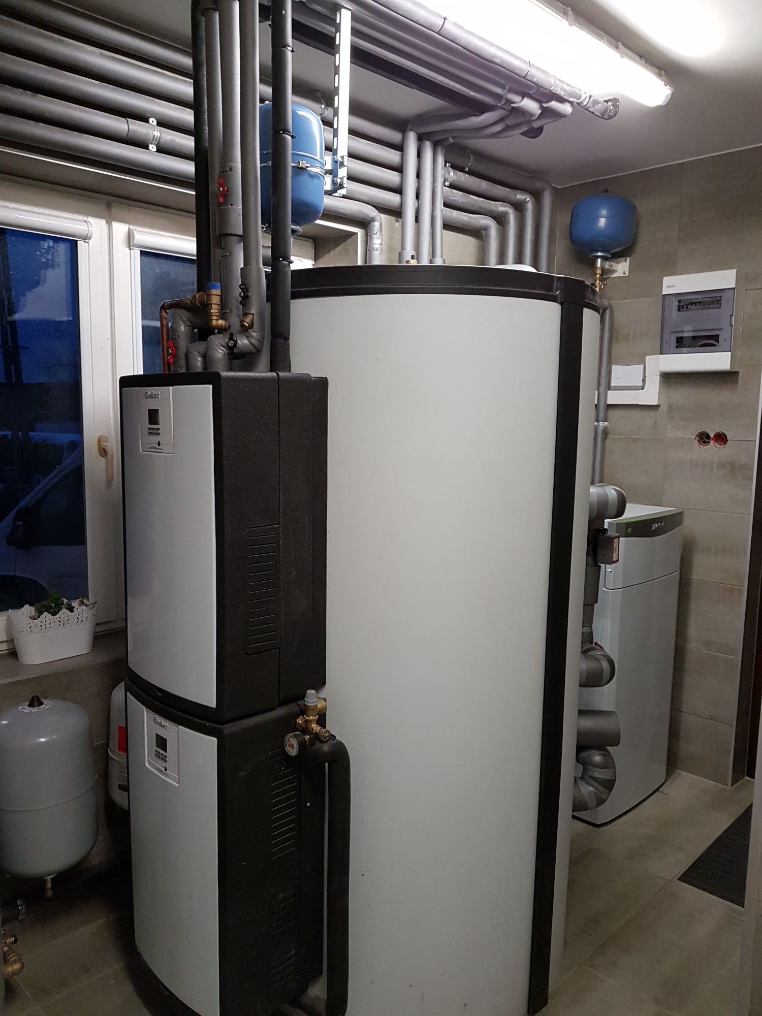 Pompa ciepła gruntowa z buforem ciepła