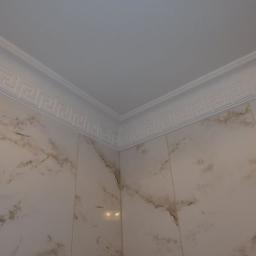  kompleksowe wykończenie domu na styl klasyczny z listwami gipsowymi  łazienka 