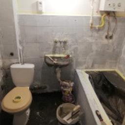 szybki i tanin remont łazienki na blokach pod wynajem 
PRZED