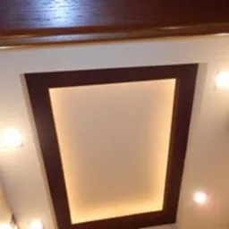 przedpokój zabudowa - fantazja klienta + malowanie + szpachlowanie