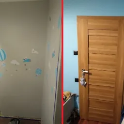 Przesunięcie drzwi na inną ścianę