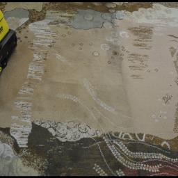 Efekt prania ekstrakcyjnego dywanu 50/50