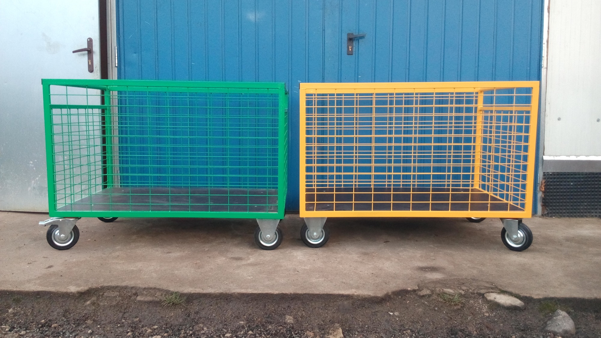 Kosze, wózki, mobil-rack, wanny wychwytowe