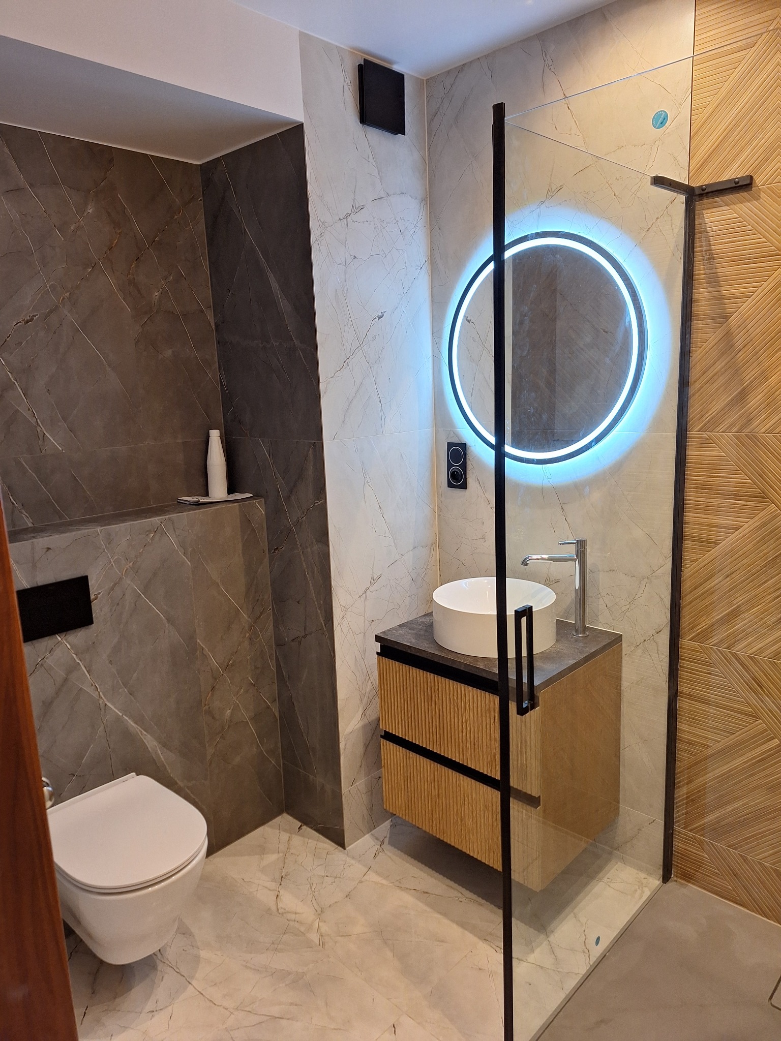 Jedna z łazienek robiona wg projektu