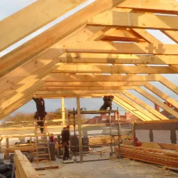 Więźba dachowa pod dachówkę ceramiczną, PRUSZCZ GDAŃSKI