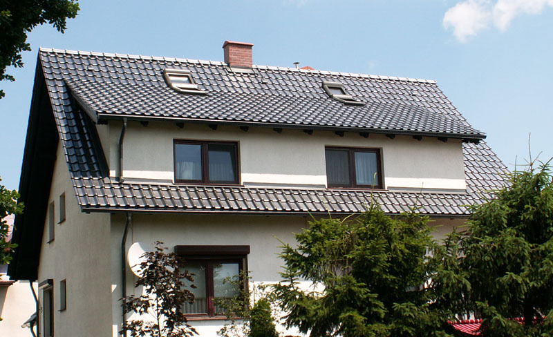 Dachówka ceramiczna - dom prywatny, MALBORK