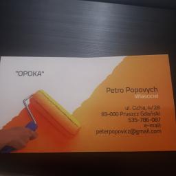 "OPOKA" Petro Popovych - Gładzie Pruszcz Gdański