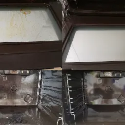 Piekarnik przed i po :)