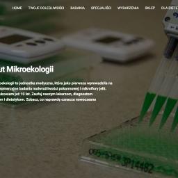 Dla jednego z najważniejszych laboratoriów w Polsce przygotowaliśmy coś więcej niż sklep online. Strona internetowa Instytutu Mikroekologii to również baza wiedzy poświęcona chorobom, wyszukiwarka dietetyków partnerskich czy kalendarz ze szkoleniami.