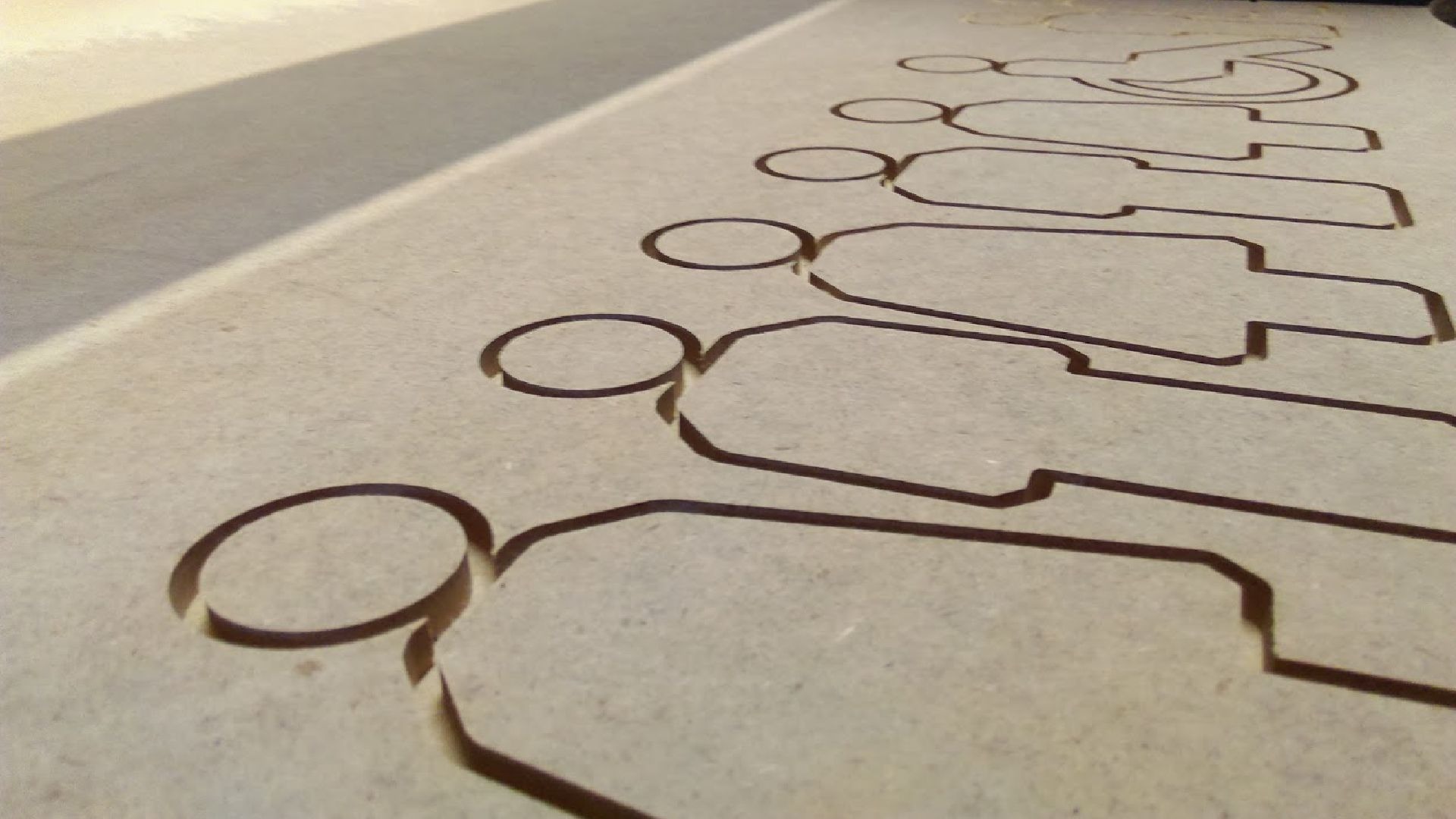 wycinanie CNC MDF frezowanie CNC MDF