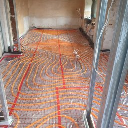 RYSZARD STASIK INSTALACJE SANITARNE - Pomieszczenie Gospodarcze, instalacja podłogowe Wykonana według projektu cz1-2021