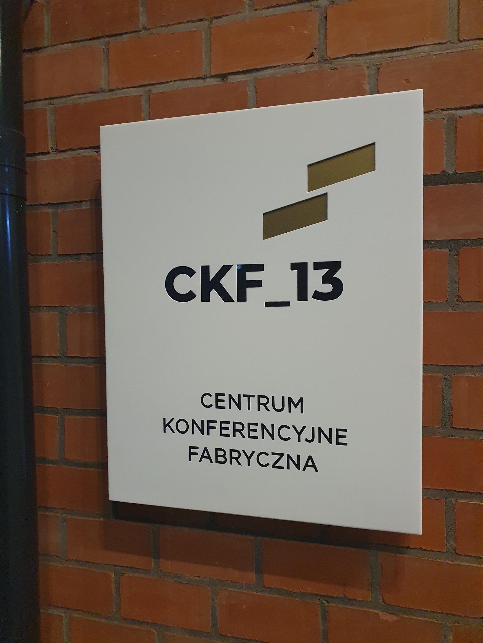 Szyld stalowy malowany proszkowo