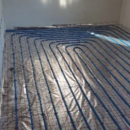 Instalacja ogrzewania podłogowego