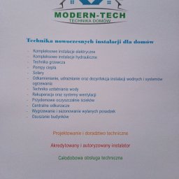 MODERN - TECH Technika domów - Profesjonalny Montaż Systemów Alarmowych w Lwówku Śląskim