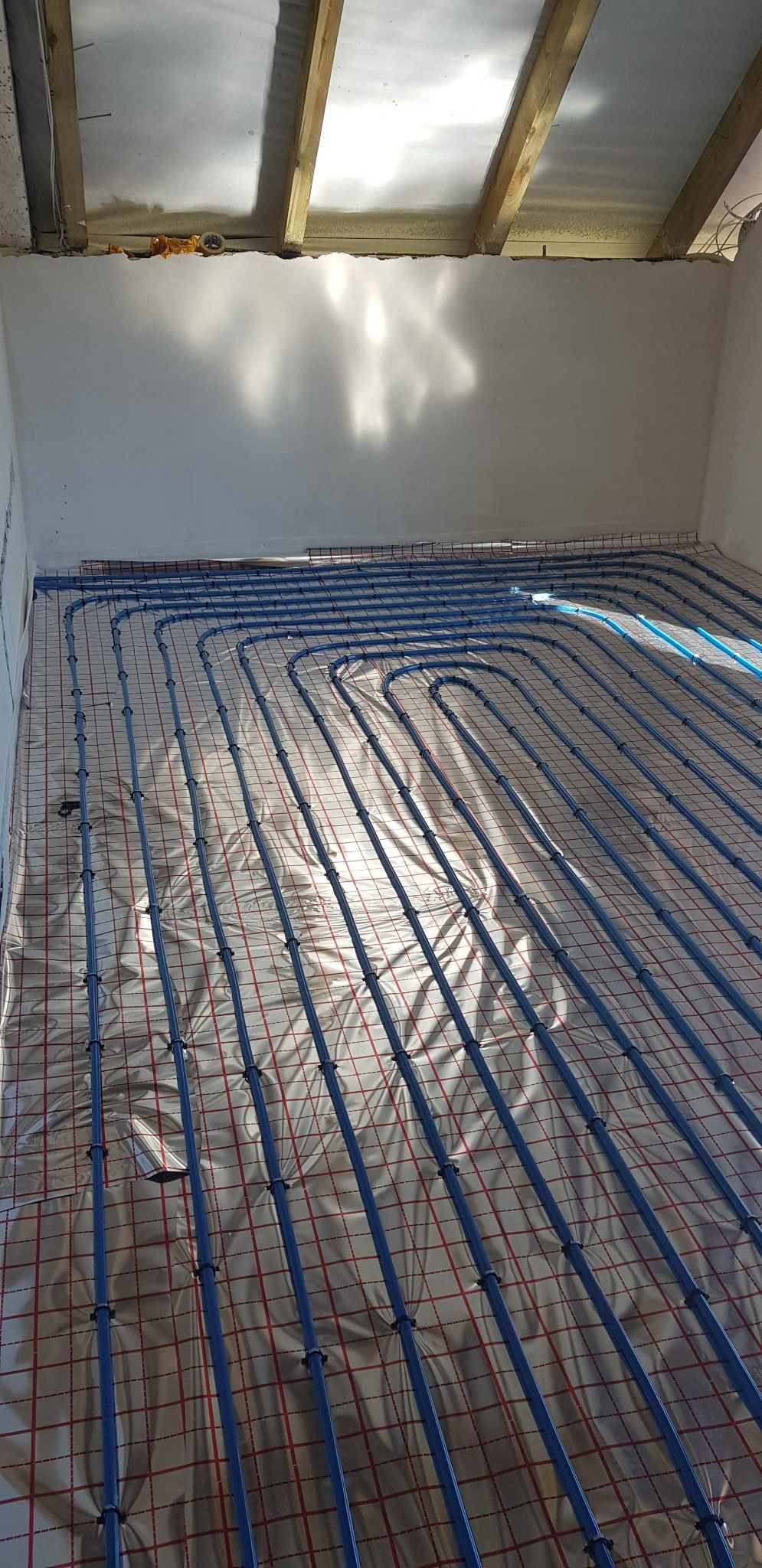 Instalacja ogrzewania podłogowego