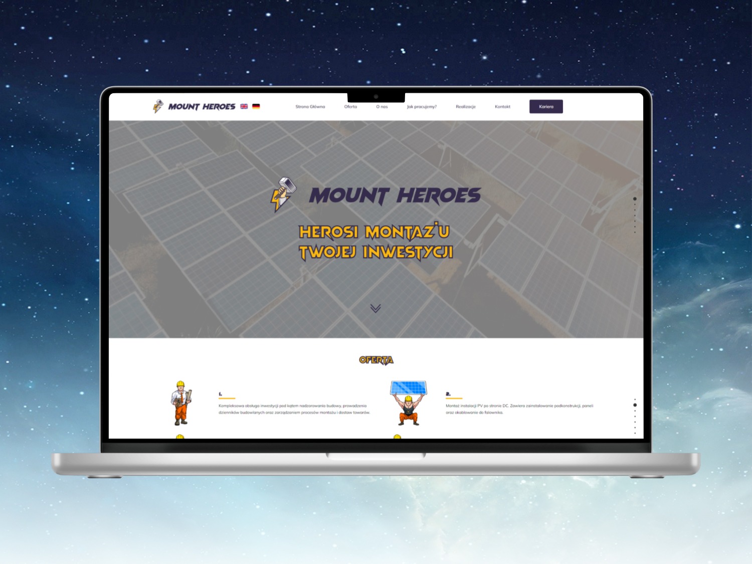 MountHeroes (Landing page) – Case Study