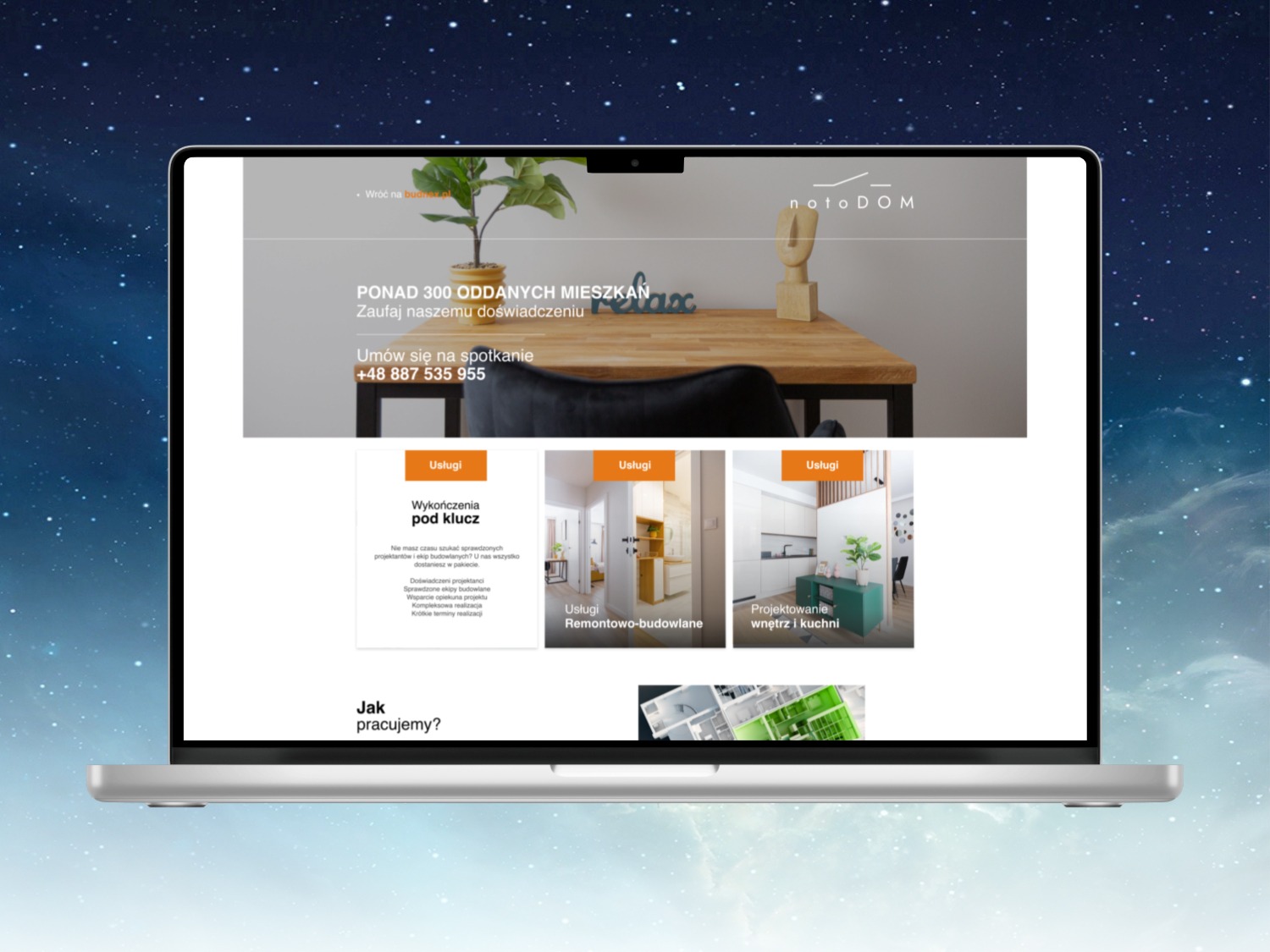 notoDOM (Landing page) – Case Study
