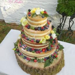 Tort naked cake