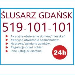 Ślusarz Gdańsk 24h - Awaryjne Otwieranie - Metaloplastyka Gdańsk