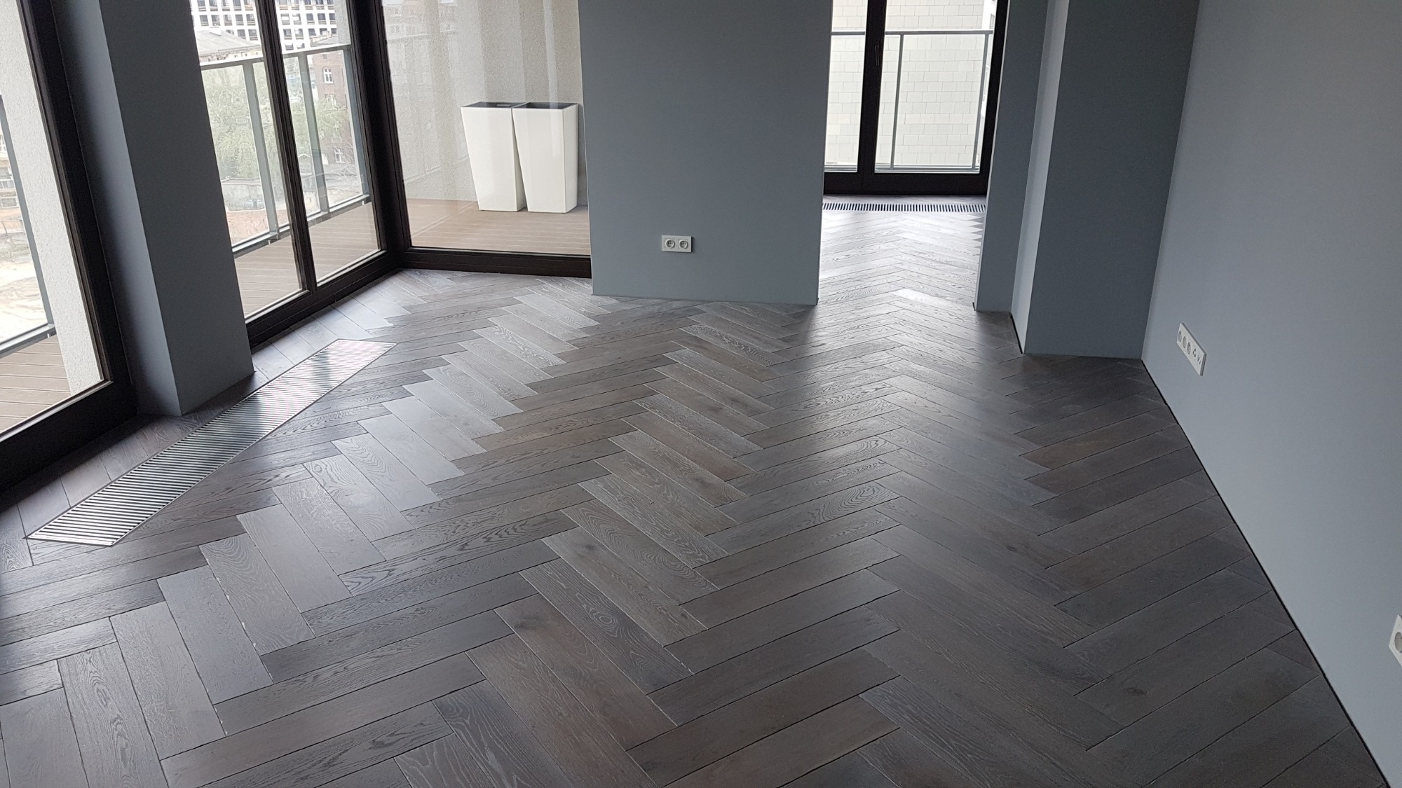 Jodełka prosta barwiona