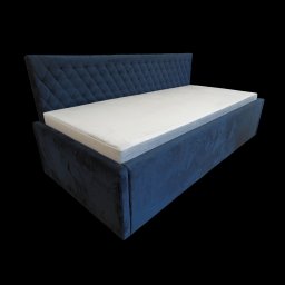 Nowoczesne łóżko Eliza z materacem