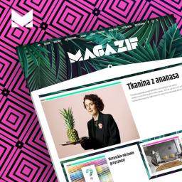 Projekt, wykonanie i wdrożenie portalu internetowego o tematyce designu i wystroju wnętrz - MAGAZIF.com
