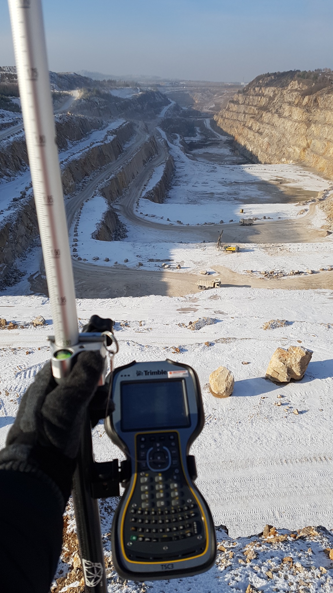 pomiar Nordkalk - kopalnia Miedzianka ( Piekoszów )