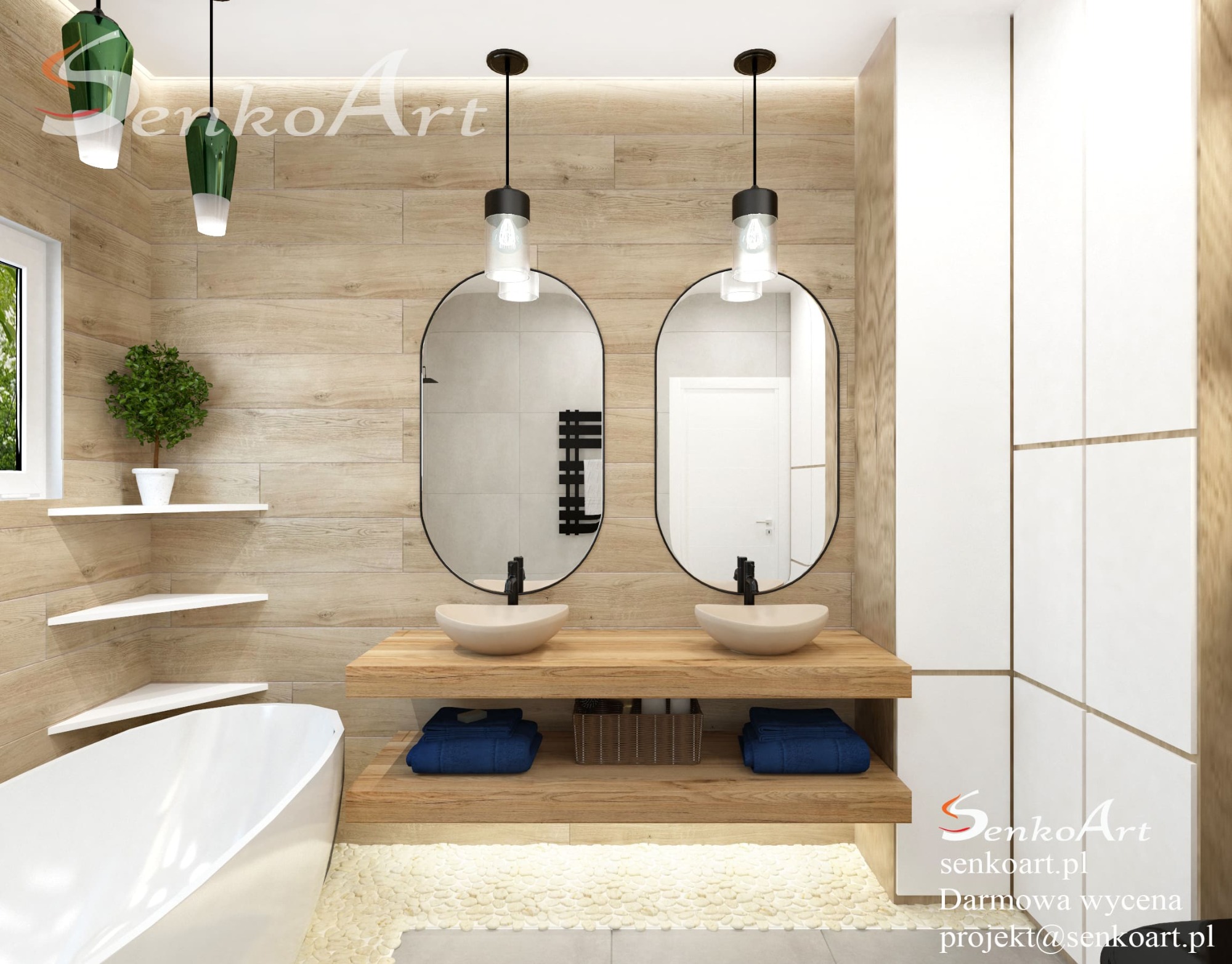 Projekt Nowoczesnej Łazienki